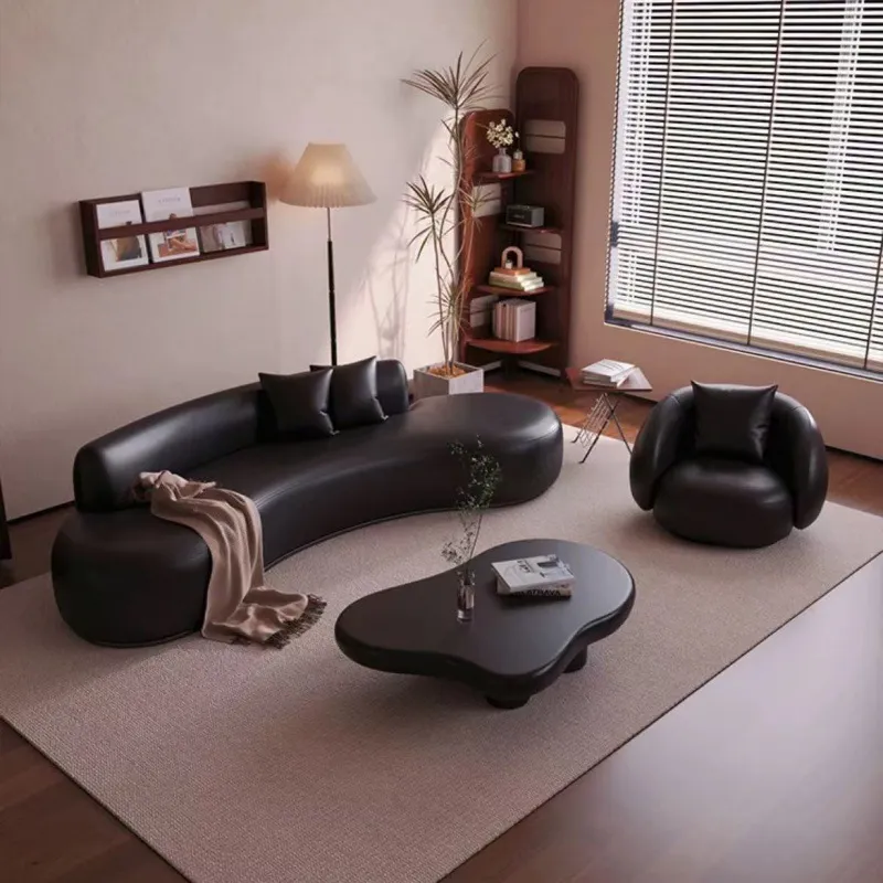 Office Tech Room - Sofa Lengkung untuk Apartemen Kecil, Ruang