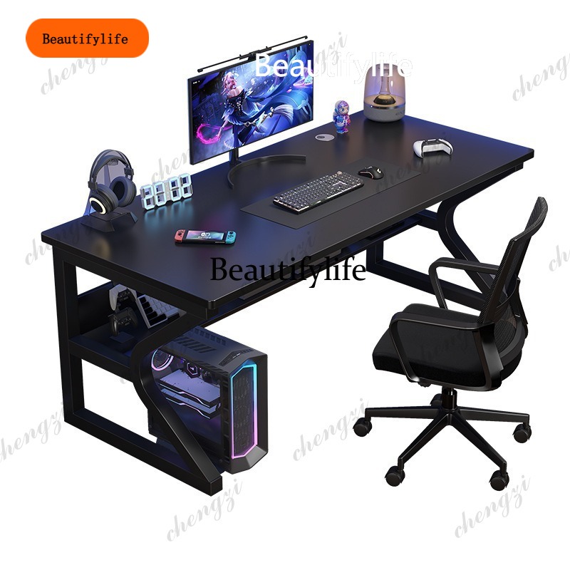 Office Tech Design - B567 Meja Komputer Modern Bergaya Teknologi