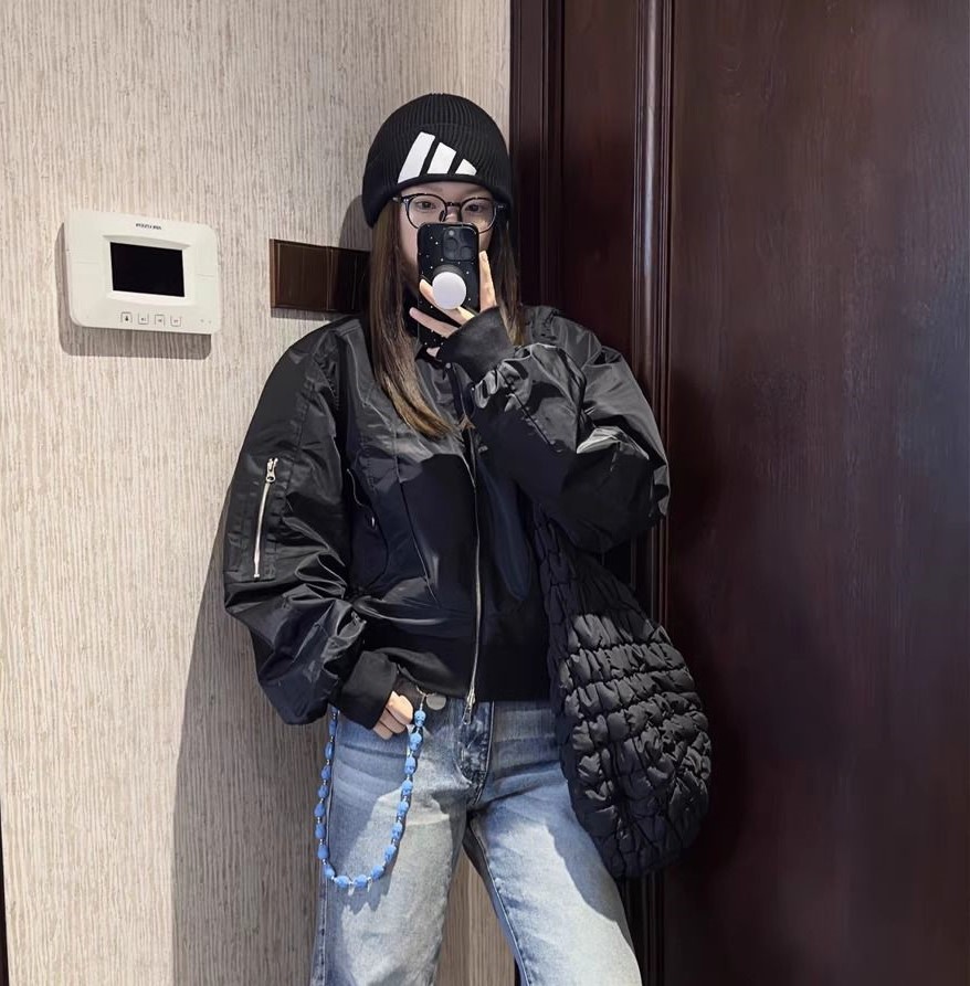 Office Tech Wear - Jaket Bomber Wanita Jaket Techwear Musim