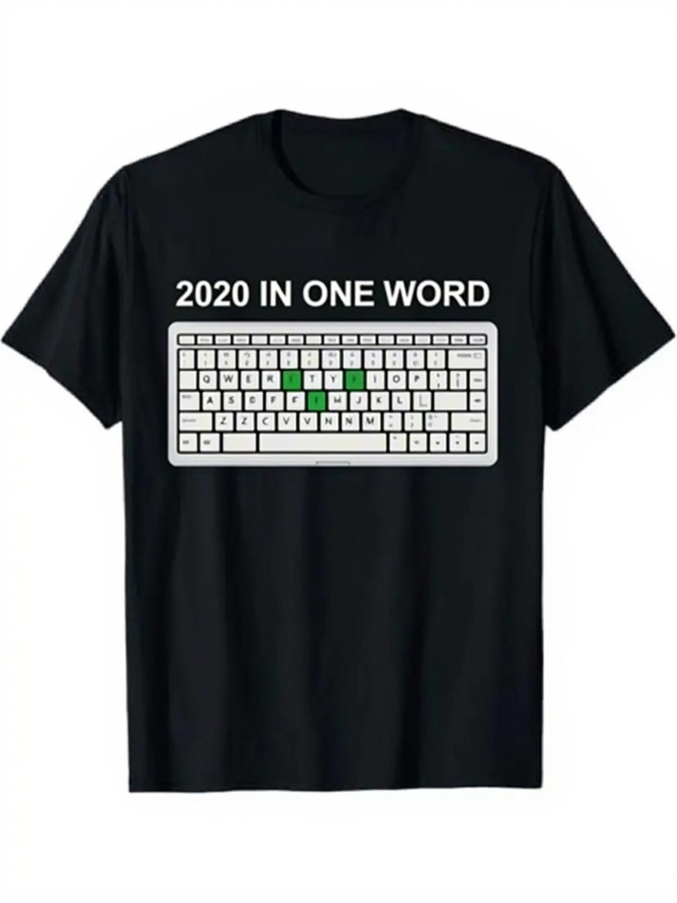 Office And Tech - Kaos Lengan Pendek Motif Keyboard Pria