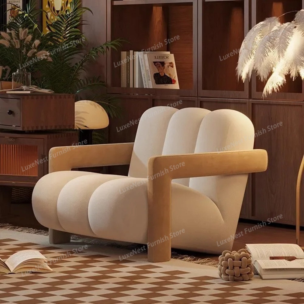 Office Tech Design - Kursi Aksen Desain Vintage untuk Ruang