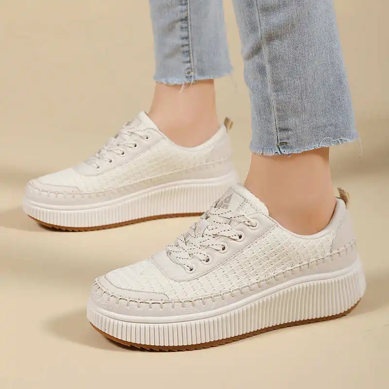 Sepatu kets flat wanita, sepat - Office Tech Supply ulasan dan harga