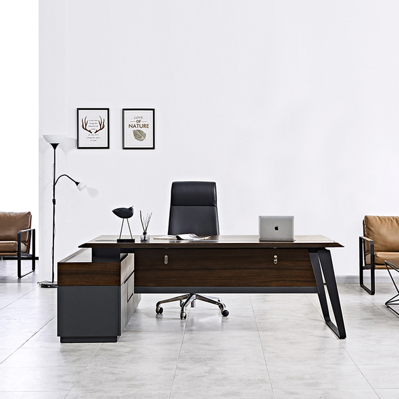 Desain Meja Kerja Kantor Kayu  - Office Tech Design ulasan dan harga
