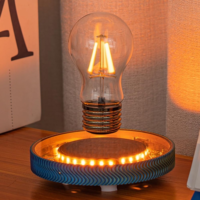 Lampu Meja LED Nirkabel Mengam - Office And Tech ulasan dan harga