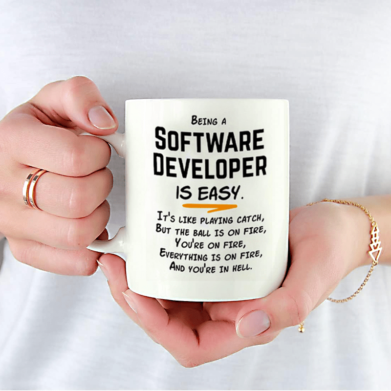 Mug Keramik 11oz dengan Humor  - Office And Tech ulasan dan harga