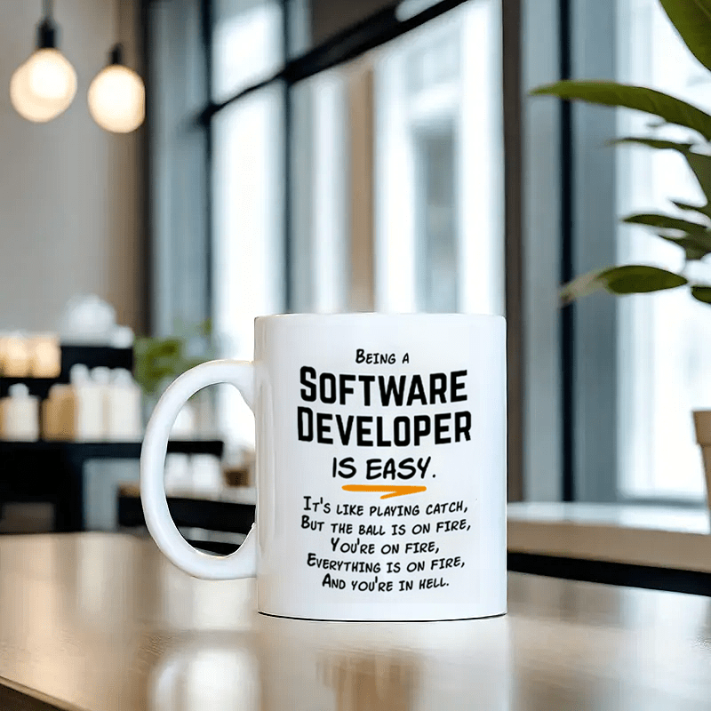 Mug Keramik 11oz dengan Humor  - Office And Tech ulasan dan harga