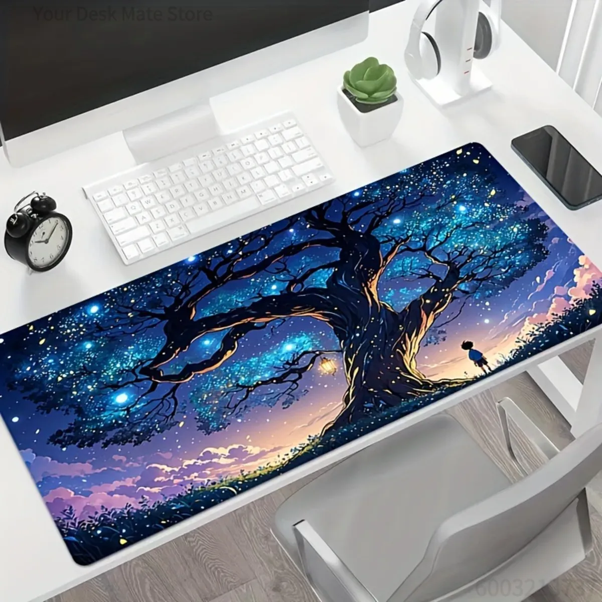 Alas Meja Gaming Karet Anti-se - Office Tech Design ulasan dan harga