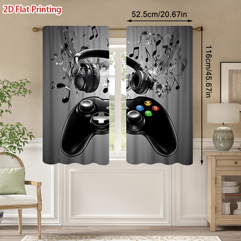 2 Buah Tirai Pengontrol Game H - Office Tech Room ulasan dan harga